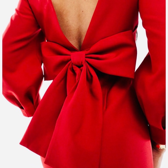 Dress by EVER NEW Red Satan mini dress - Picture 4 of 7